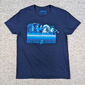 Marvel Avengers Become A Legend T-Shirt LARGE Loot Crate Exclusive Endgame Tee